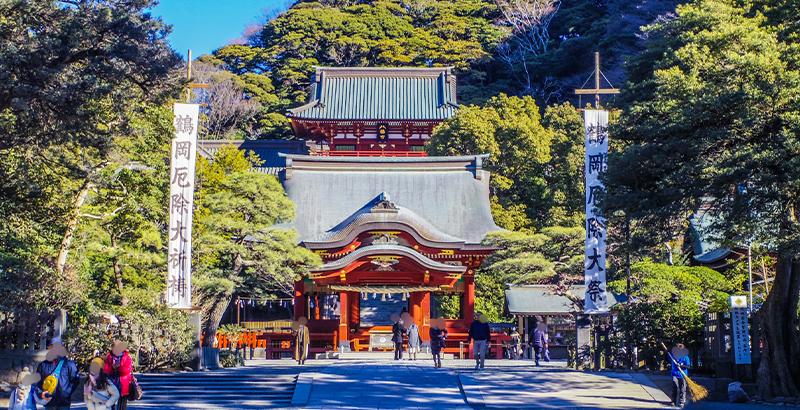 鎌倉の街並み