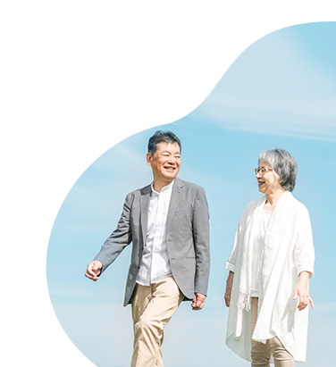 湘南を歩くシニア夫婦